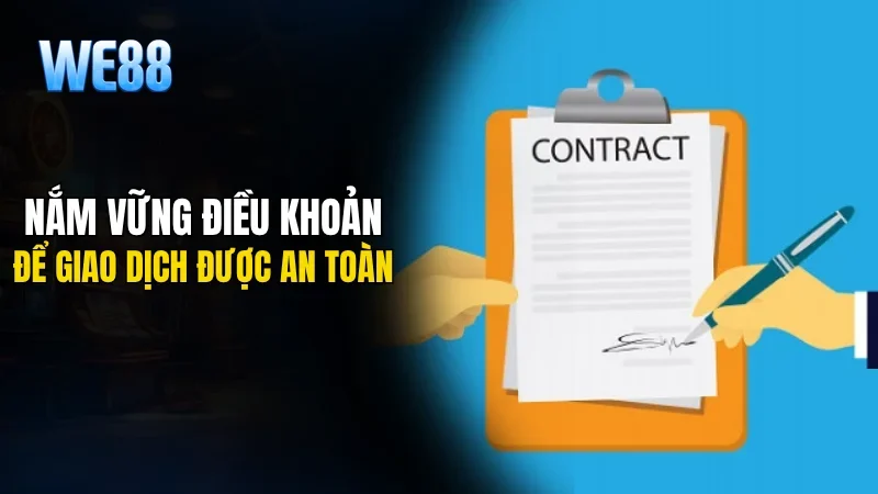 Nắm vững điều khoản để giao dịch được an toàn
