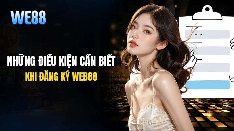 Những điều kiện cần biết khi đăng ký WEB88